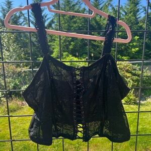 Torrid corset bralette- Black